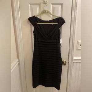 Black cocktail dress